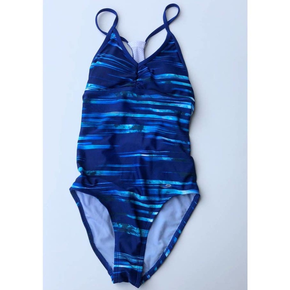 C9 Champion Blue One Piece Swimsuit, XL